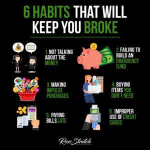 "6 Habits That Keep You Broke: Avoid These Money Mistakes"