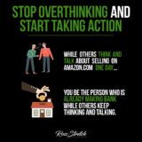 Amazon Guide Stop Overthinking And Start Taking Action