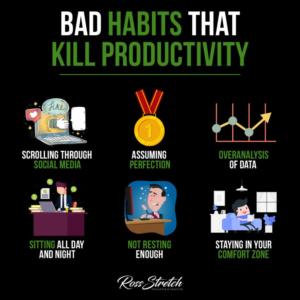 Pitfalls to Avoid: Bad Habits That Will Kill Productivity